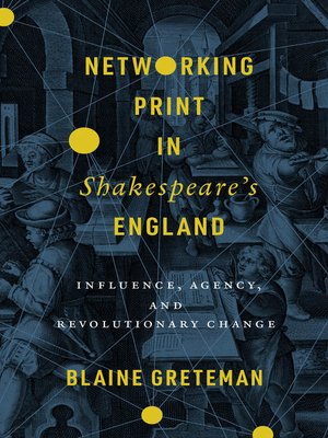 cover image of Networking Print in Shakespeare's England